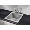 Кухонная мойка GRANULA GR-4201 алюминиум 4201 ALYUMIHIYM